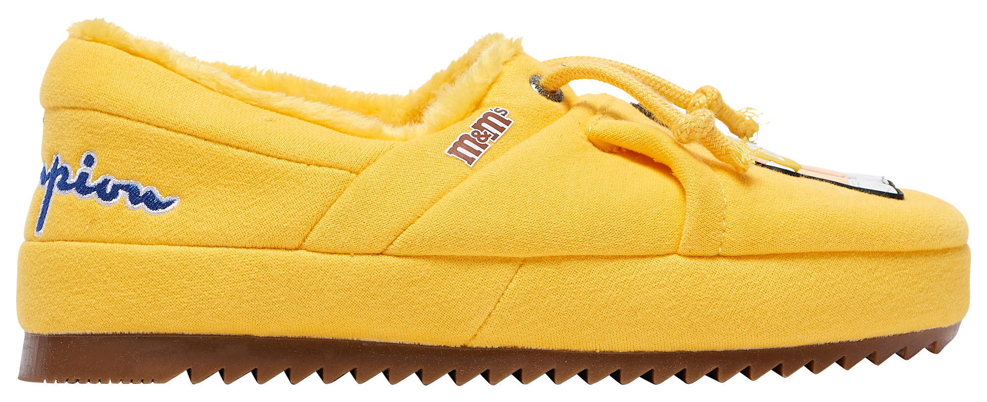 mens champion m&m slippers