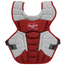Rawlings Velo 2.0 Chest Protector - Adult Scarlet/White