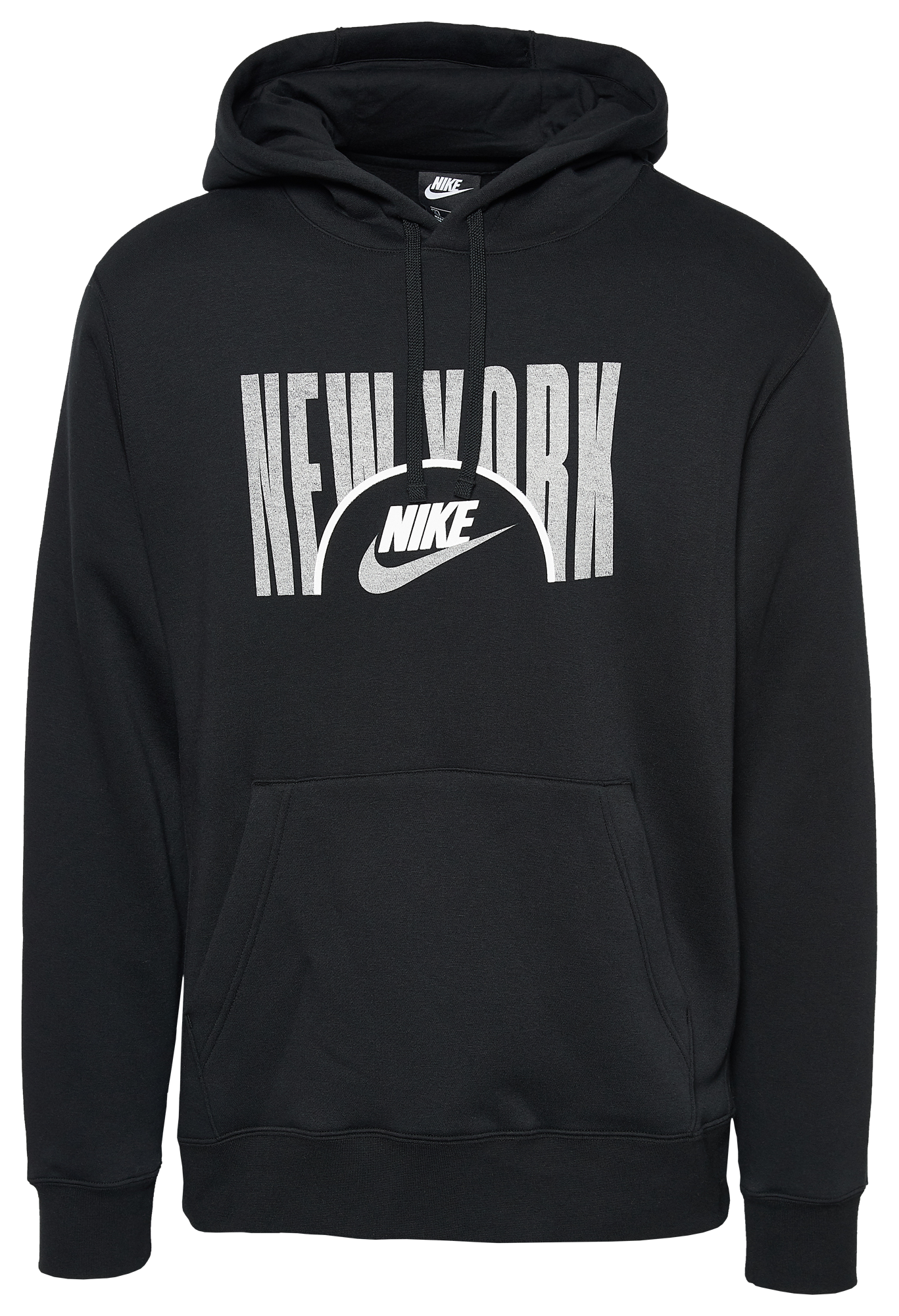 black nike hoodie with rose gold swoosh