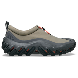 Men's - Crocs Echo Element Clogs  - Brown/Black/Orange