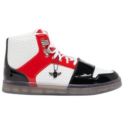 Men's - Creative Recreation Cesario High - Black/White/Red