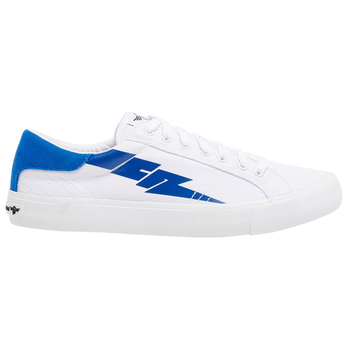 

Creative Recreation Mens Creative Recreation Zeus Low - Mens Basketball Shoes White/Blue Size 10.5