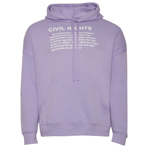 

Grady Baby Co Mens Grady Baby Co Define Civil Rights Hoodie - Mens Purple/White Size L