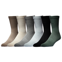 Men's - LCKR 6 Pack Basic Crew Socks - Multi