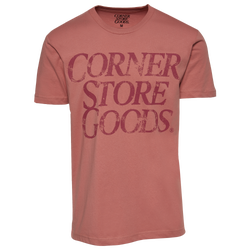 Men's - Corner Store Goods Logo T-Shirt - Mauve