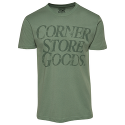 Men's - Corner Store Goods Logo T-Shirt - Sage