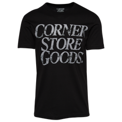 Men's - Corner Store Goods Logo T-Shirt - Black