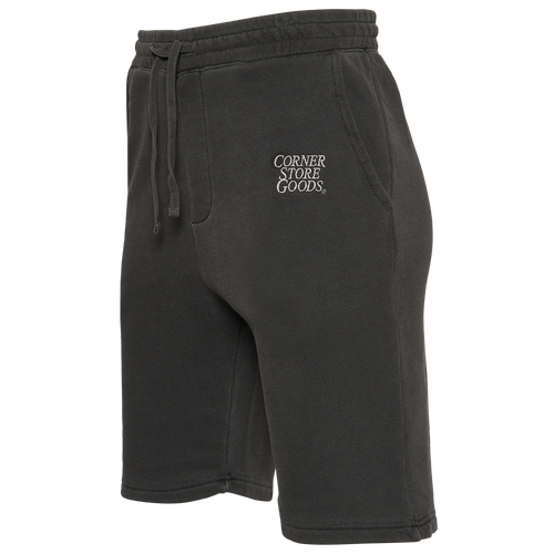 

Corner Store Goods Mens Corner Store Goods Logo Fleece Shorts - Mens Black Size S