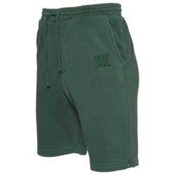 Men's - Corner Store Goods Logo Fleece Shorts - Green