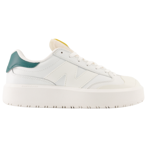 New Balance Ct302 Trainer In White/vintage Teal, Women's At Urban Outfitters In White/teal