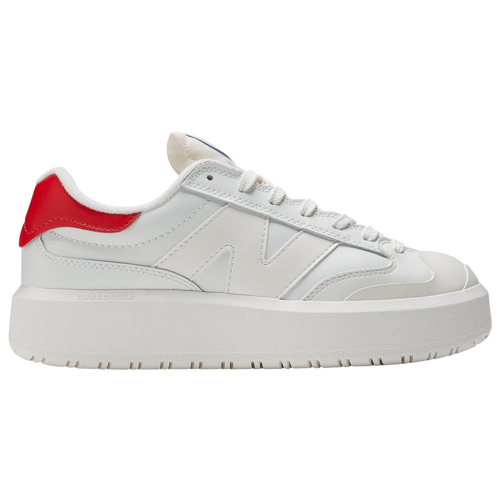 New Balance Ct302 Low-top Sneakers In White/red