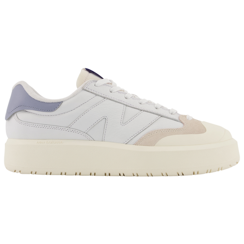 New Balance Ct302 Platform Casual Shoes In White/white