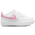 Nike Air Force 1 - Girls' Grade School White/Pink