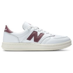 Men's - New Balance T500 - White/Burgundy