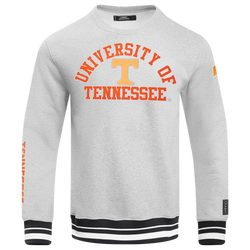 Men's - Pro Standard University Of Tennessee Classic Stacked Crewneck - Heather Gray/Black