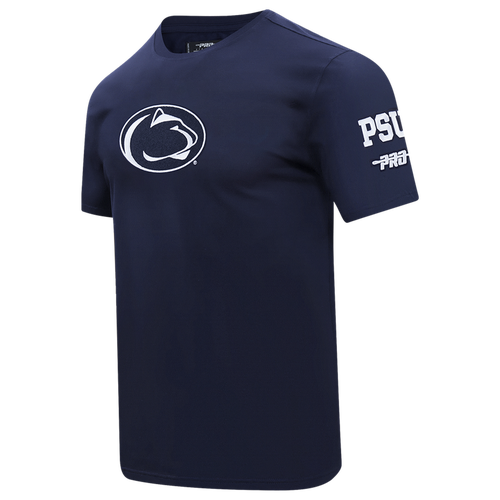 Pro Standard Mens Penn State Nittany Lions The Pennsylvania State Uni Classic Chenille Tee - - Midnight Navy