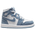 Jordan Retro 1 High OG - Girls' Infant White/Blue/Gold