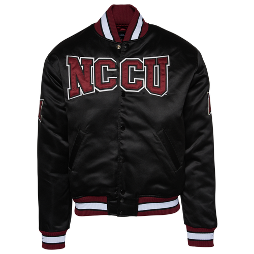 

Campus Remix Mens Campus Remix North Carolina Central University Jacket - Mens Maroon/Black Size XL