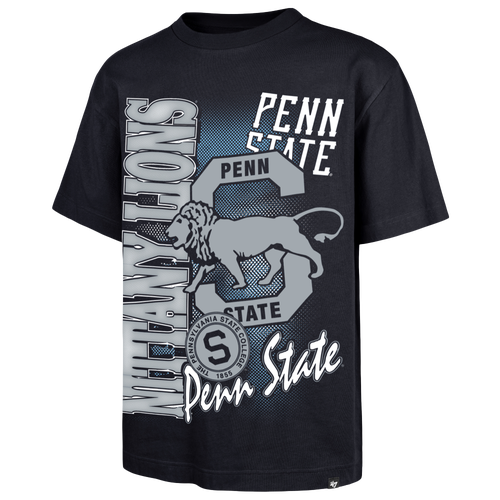 47 Brand Mens Penn State Nittany Lions Mascot Short Sleeve T-Shirt - - White
