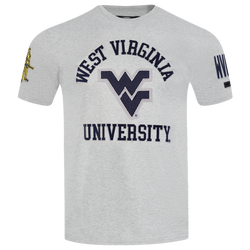 Men's - Pro Standard West Virginia University Classic Stacked Tee - Heather Grey