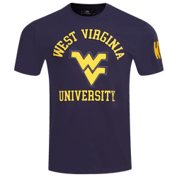 Men's - Pro Standard West Virginia University Classic Stacked Tee - Midnight Navy