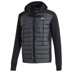 Men's - adidas Varilite Hybrid Jacket - Black/Black