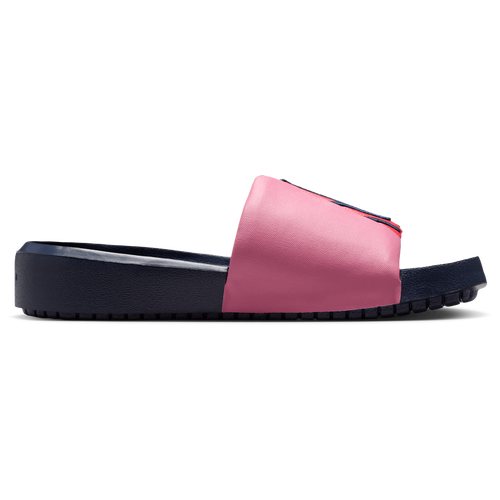 Jordan Nola Slides - Jordan Obsidian/Desert Berry Track Red