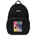 Crocs Back to School Backpack with EVA Front Pocket - Crocs Black