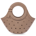 Crocs Medium EVA Tote Bag with Handle & Buckle - Crocs Latte