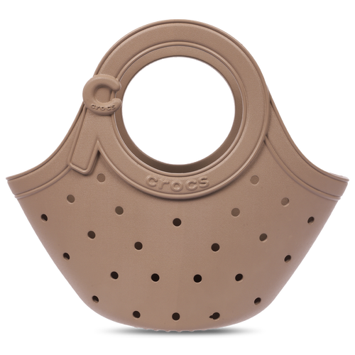 ADULT - Crocs Medium EVA Tote Bag with Handle & Buckle - Latte