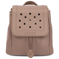 Adult - Crocs Mini Fashion Backpack with EVA Flap - Latte