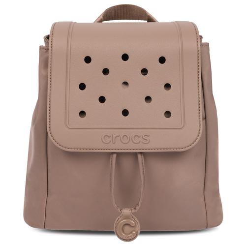  - Crocs Mini Fashion Backpack with EVA Flap - Latte