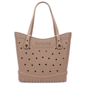 Crocs Medium Classic Tote - Crocs Latte