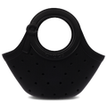 Crocs Medium EVA Tote Bag with Handle & Buckle - Crocs Black