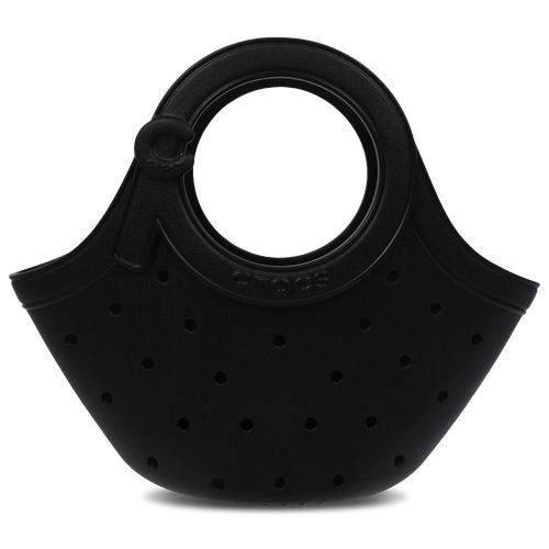 ADULT - Crocs Medium EVA Tote Bag with Handle & Buckle - Black
