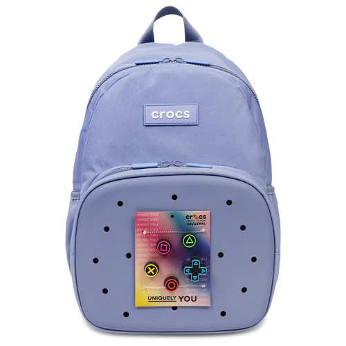 Crocs Back to School Backpack with EVA Front Pocket - Crocs Blue Haze