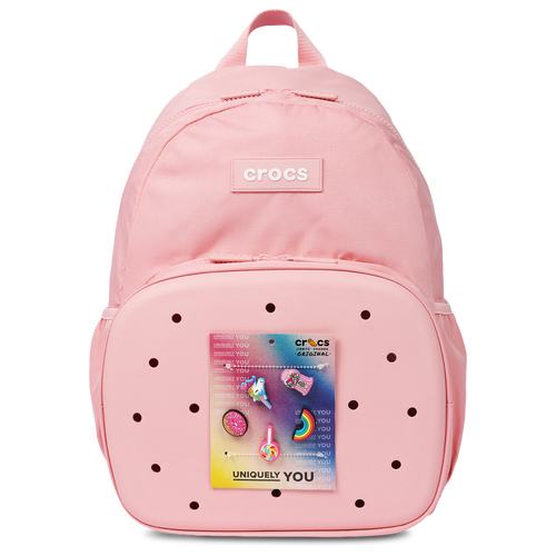 Crocs Back to School Backpack with EVA Front Pocket - Crocs Powder Pink