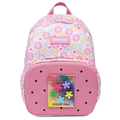 Crocs Back to School Backpack with EVA Front Pocket - Crocs Quiet Rose