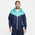 Nike Woven Windrunner Lined Hooded Jacket - Men's Navy/Teal