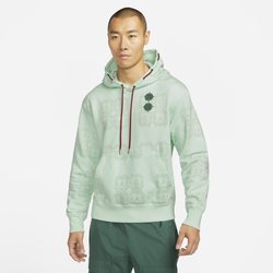Men's - Jordan Fleece Hoodie - Green/Red
