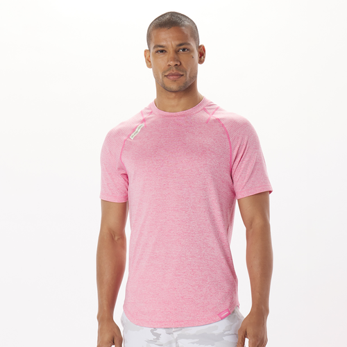 Legends Mens  Enzo T-shirt In Hot Pink Heather/white