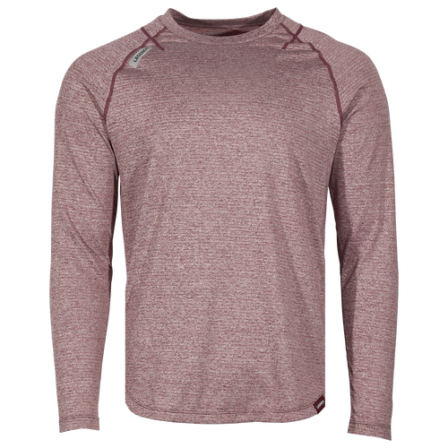 

Legends Mens Legends Enzo Long Sleeve T-Shirt - Mens Zinfandel Heather/Zinfandel Heather Size M