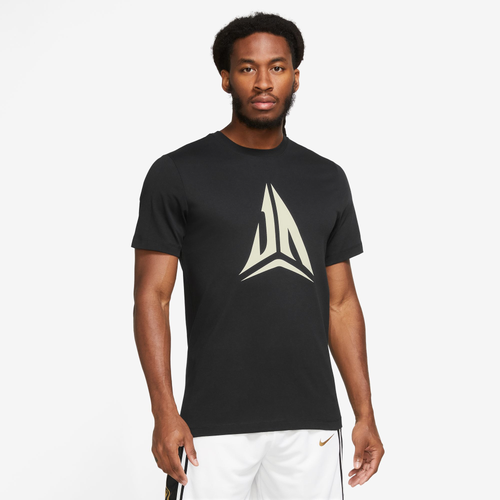 

Nike Mens Nike Ja Morant T-Shirt - Mens Black/White Size L