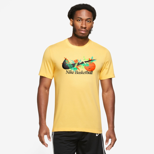 

Nike Mens Nike Swoosh 2 T-Shirt - Mens Gold/Gold Size S