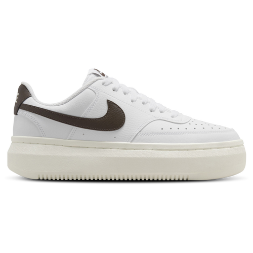 

Nike Womens Nike Court Vision - Womens Basketball Shoes White/Sail/Baroque Brown Size 10.5