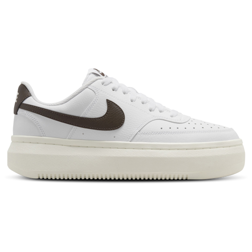 

Nike Womens Nike Court Vision - Womens Basketball Shoes White/Sail/Baroque Brown Size 11.0