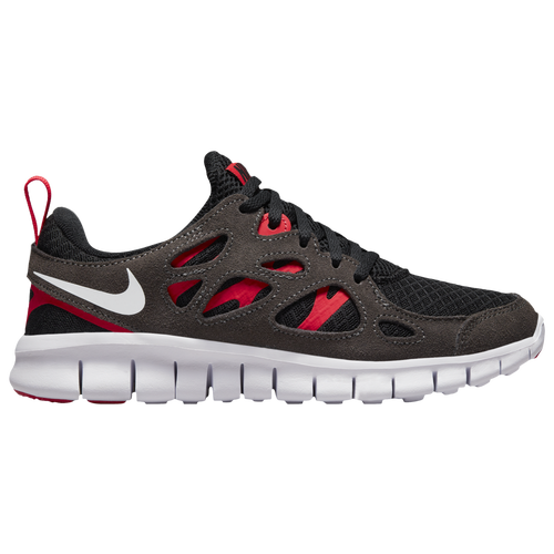 

Nike Boys Nike Free Run 2 - Boys' Grade School Running Shoes Black/White/Siren Red Size 06.0