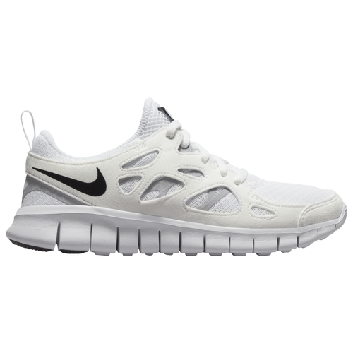 

Boys Nike Nike Free Run 2 - Boys' Grade School Running Shoe White/Black Size 04.0