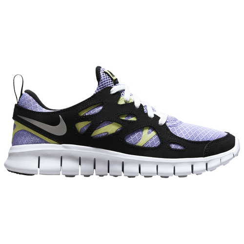 

Boys Nike Nike Free Run 2 - Boys' Grade School Running Shoe Purple/Silver Size 04.0