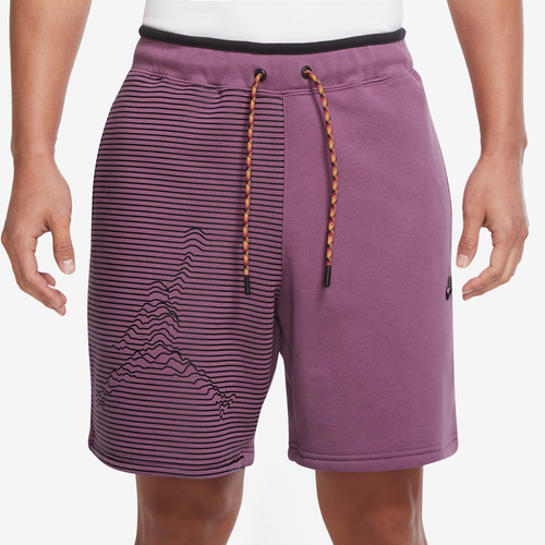 

Jordan Mens Jordan Jumpman Fleece Short - Mens Red/Black Size M